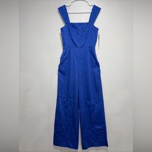 Antonio Melani Isabella Jumpsuit Women’s Size 4 In Marine Blue MSRP $179